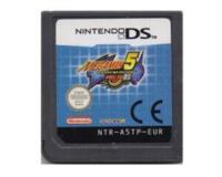 Mega Man 5 : Battle Network : Double Team DS u. kasse og manual (Nintendo DS)