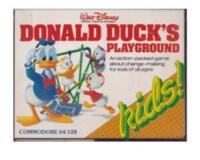 Donald Duck's Playground (bånd) (dobbeltæske) (Commodore 64)