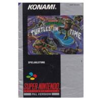 Turtles IV : Turtles in Time (noe) (slidt) (Snes manual)