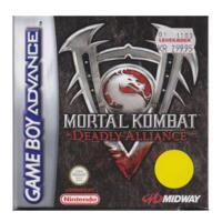 Mortal kombat : Deadly Alliance m. kasse og manual (GBA)