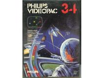 #34 Satellite Attack m. kasse og manual