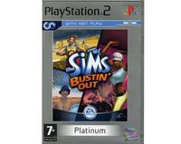 Sims : Bustin Out u. manual (platinum) (dansk) (PS2)