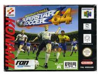 International superstar soccer 64 m. kasse og manual (N64)
