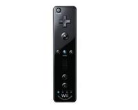 Wii Remote Controller m. MotionPlus Inside (sort)