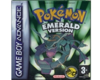 Pokemon : Emerald Version m. kasse (GBA)